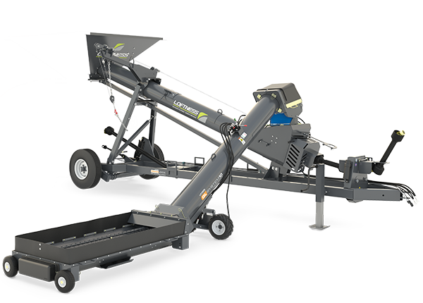 Static of the 10-Foot XL Grain Bag Truck Unloading Auger